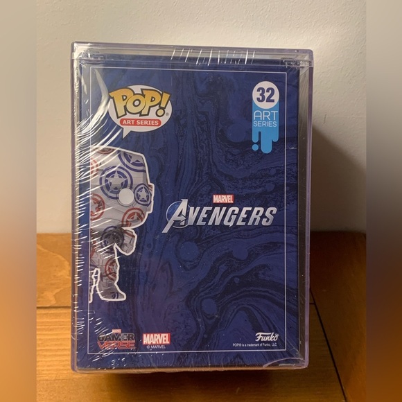 Funko Pop! Art Series Captain America Special Edition - Picture 5 of 8